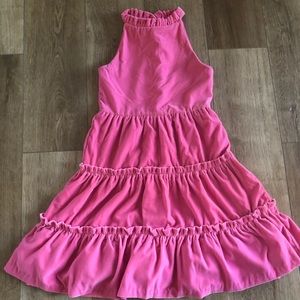 Girls Janie & Jack Crushed Velvet Dress sz 10